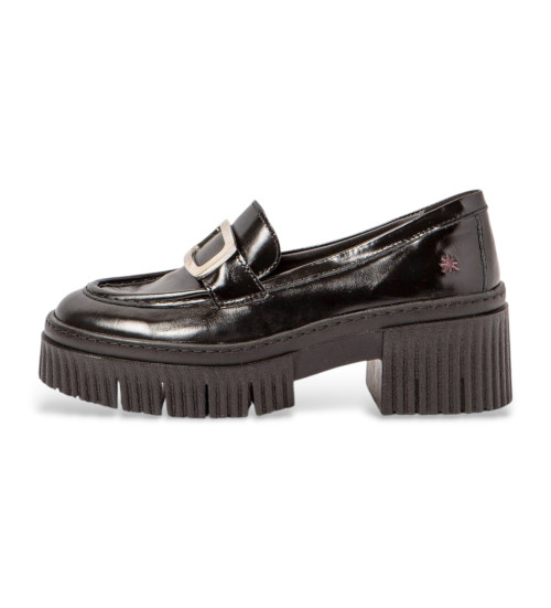 ART Mocasines De Piel 1372 York Negro