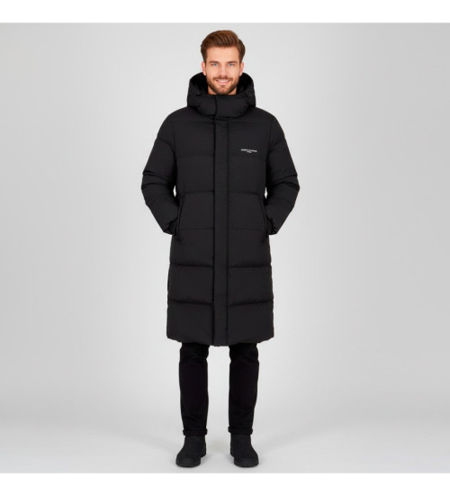 Comprar A|X Armani Exchange Casaco comprido preto de penas