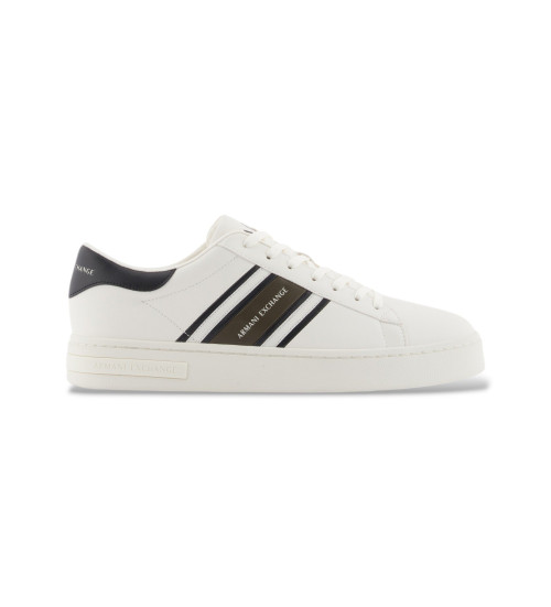 A|x Armani Exchange Zapatillas Diseño Blanco Roto