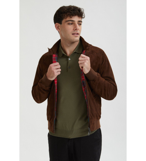 Comprar Baracuta Chaqueta de Piel G9 marrn oscuro