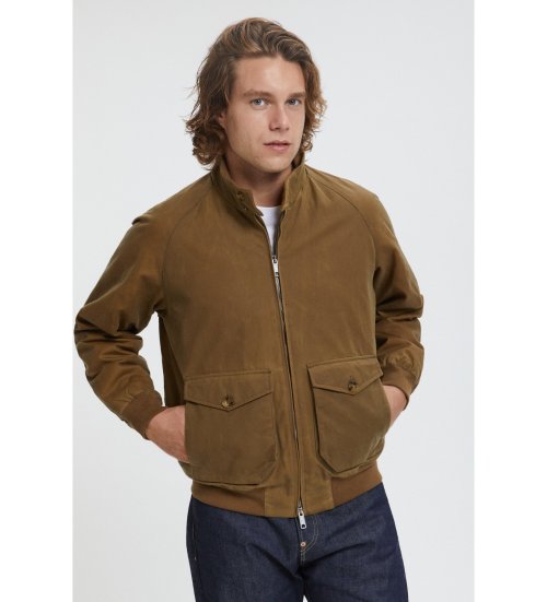 K�b Baracuta Jakke Vokset G9 Lomme brun