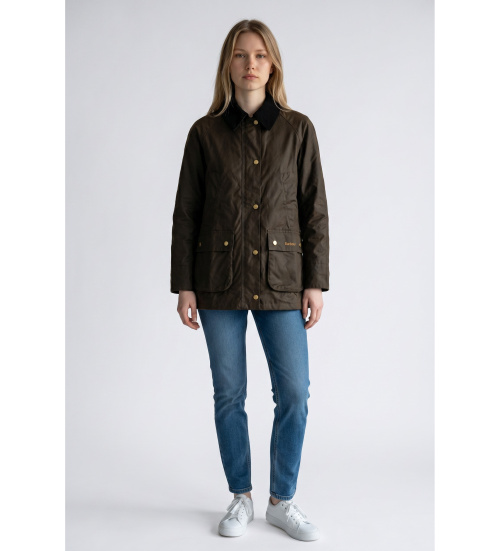 Comprare Barbour Giacca Acorn Wax marrone oliva