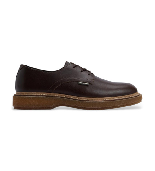 Acheter Barbour Harefield Derby chaussures en cuir marron
