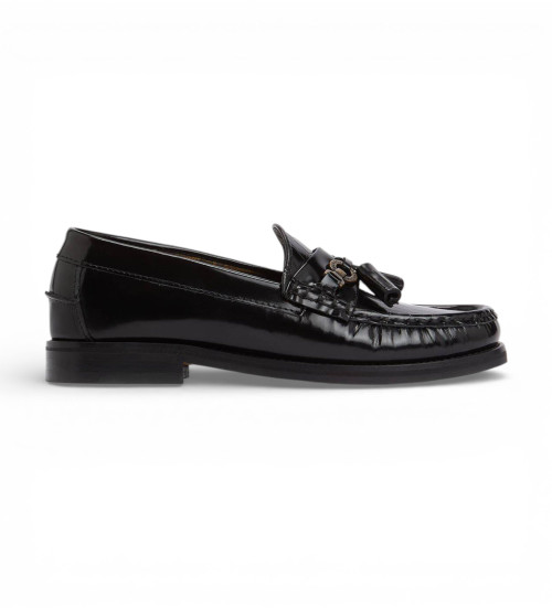 Barbour Mocasines De Piel Jen Negro