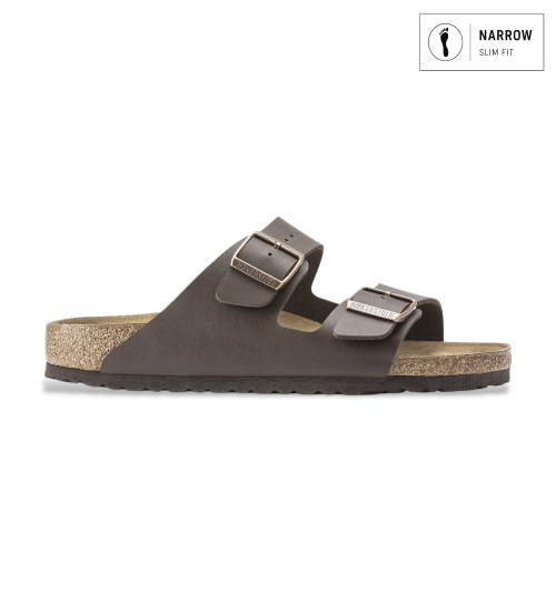 Birkenstock Sandalias De Piel Arizona Birko Flor Marrón