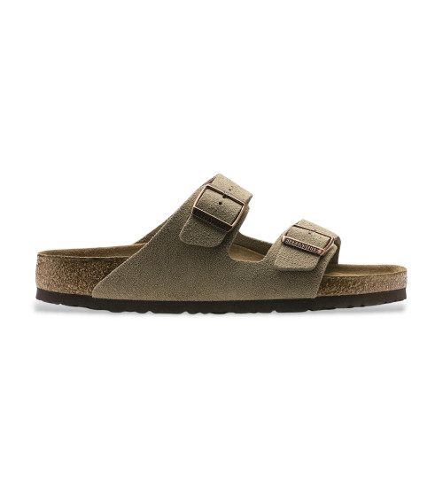 Acheter Birkenstock Sandales en cuir Arizona taupe