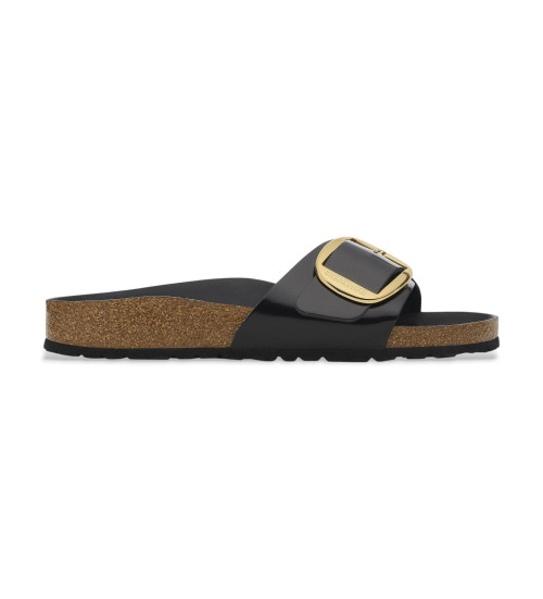 Kup Birkenstock Skórzane sandały Madrid Big Buckle w kolorze czarnym