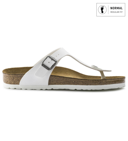 Comprar Birkenstock Sandálias Gizeh Birko-Flor (Ajuste Regular) branco