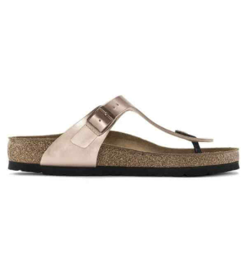 Kup Birkenstock Brązowe sandały Gizeh Birko-Flor