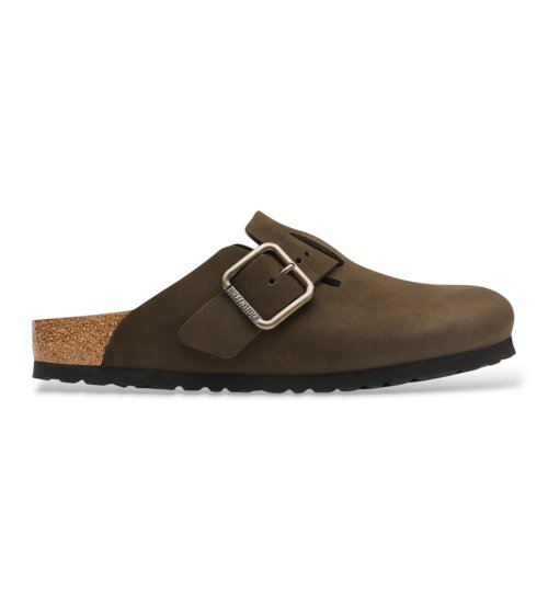 Birkenstock Zuecos De Piel Boston Wire Buckle (ajuste Regular) Marrón