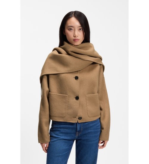 Buy BOSS Brown Cafrina jacket