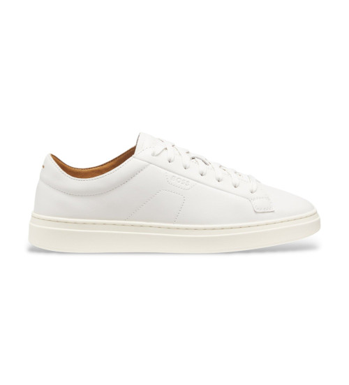 BOSS Zapatillas De Piel Kieran Blanco
