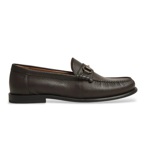 BOSS Mocasines De Piel Tevan Marrón