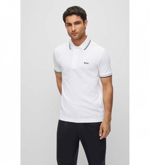 Comprar BOSS Polo Paddy branco