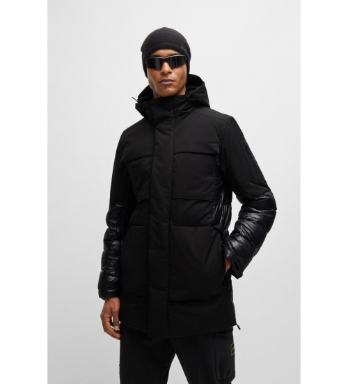 Buy BOSS Eams parka black