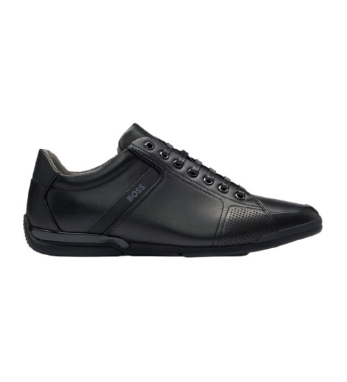 Buy BOSS Saturn leather shoes black