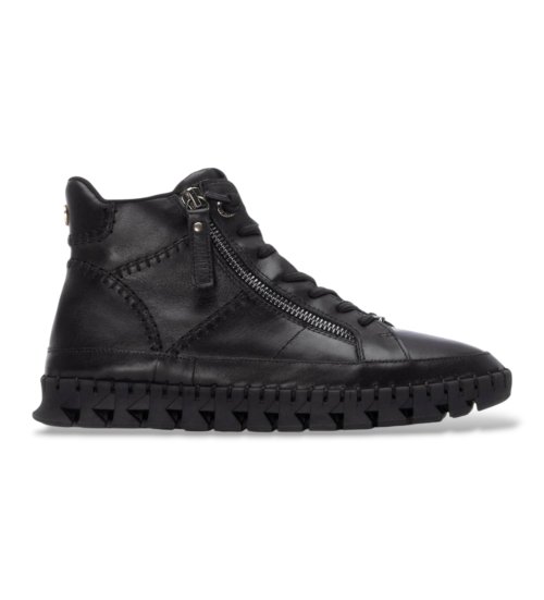 Carmela Botines De Piel 162708 Negro