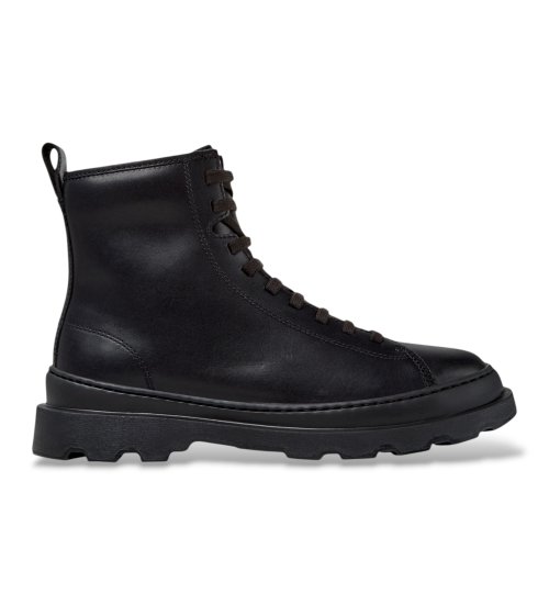 Camper Botines De Piel Brutus+ Negro