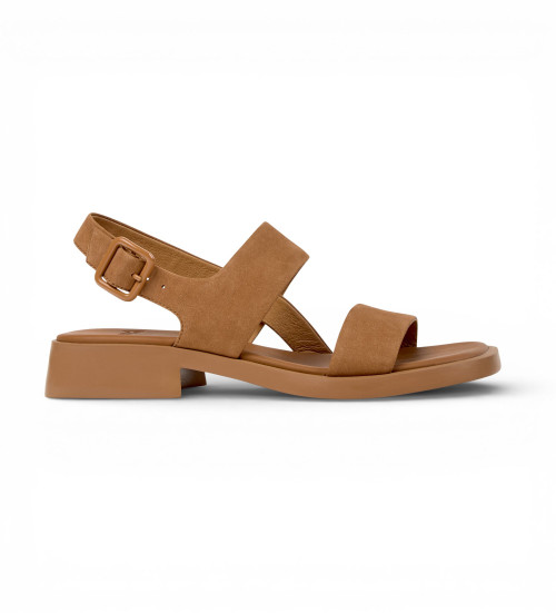 Camper Sandalias De Piel Dana Marrón