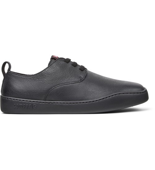 Camper Zapatos De Piel Peu Touring Negro