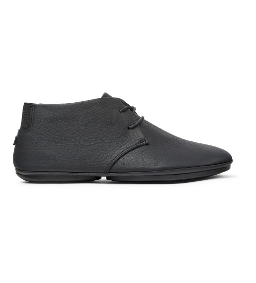 Camper Botines De Piel Right Nina Negro