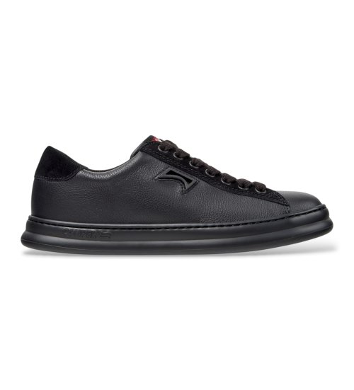 Camper Zapatillas De Piel Runner Four Negro