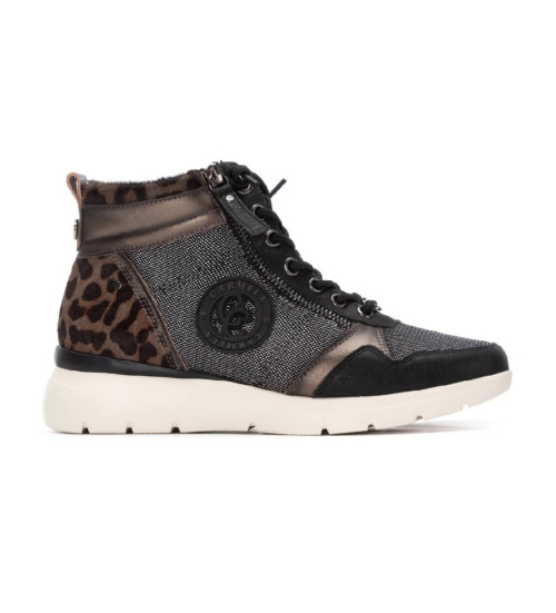Carmela Zapatillas De Piel 162514 Negro