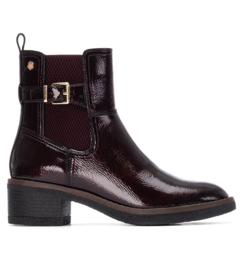 Carmela Botines De Piel 162579 Negro