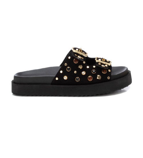 Carmela Sandalias De Piel 162401 Negro