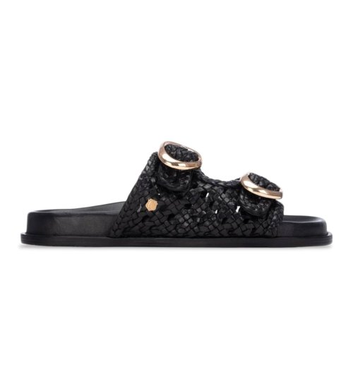 Carmela Sandalias De Piel 163058 Negro