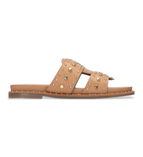 Carmela Sandalias De Piel 163202 Beige