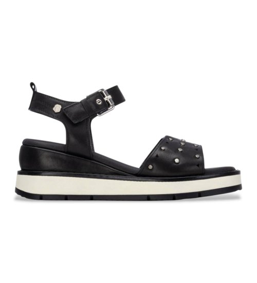 Carmela Sandalias De Piel 163248 Negro