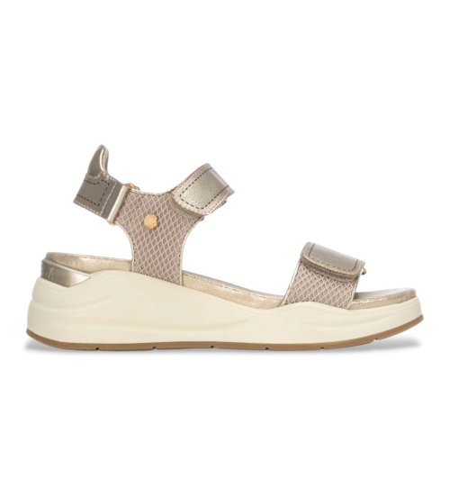 Carmela Sandalias De Piel 163285 Dorado