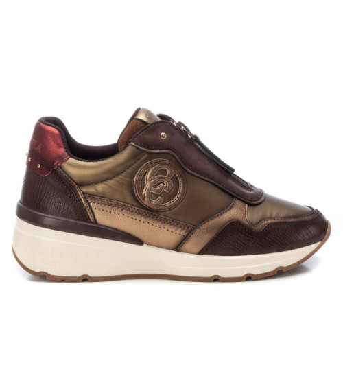 Carmela Zapatillas De Piel 161830 Marrón