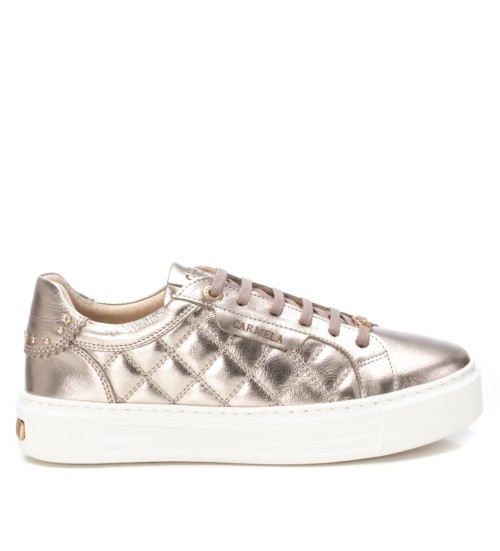 Carmela Zapatillas De Piel 161934 Dorado