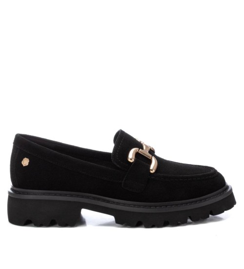 Carmela Mocasines De Piel 161952 Negro