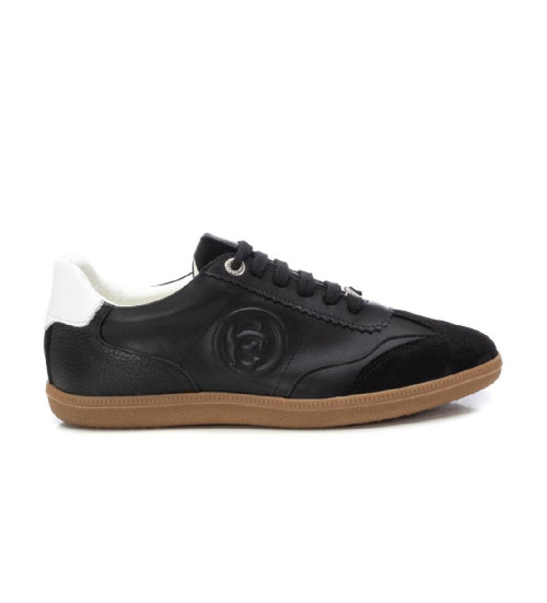 Carmela Zapatillas De Piel 162060 Negro