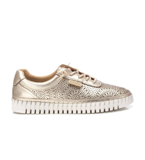 Carmela Zapatillas De Piel 162327 Dorado