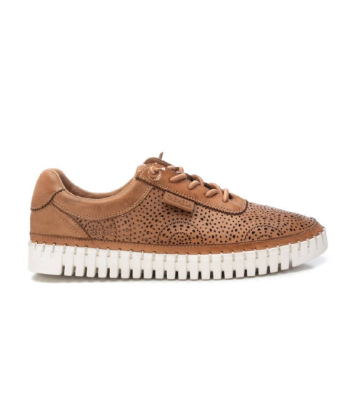 Carmela Zapatillas De Piel 162327 Marrón