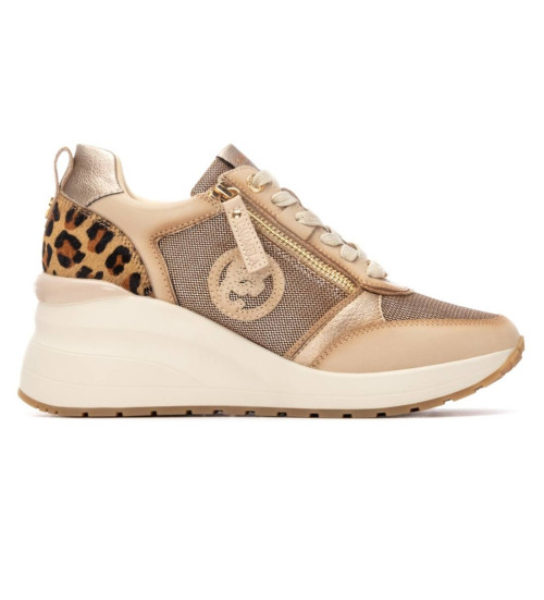 Carmela Zapatillas De Piel 162521 Marrón