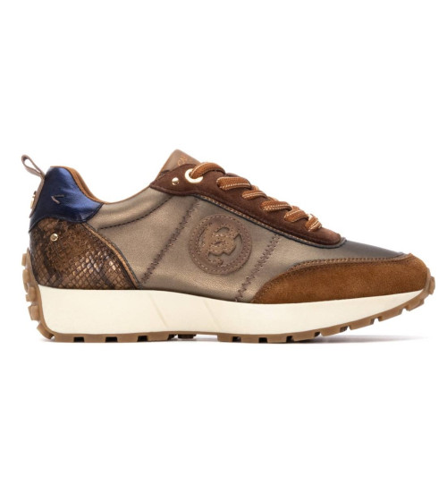 Carmela Zapatillas De Piel 162699 Marrón