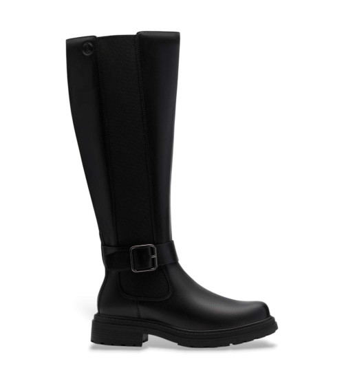 Clarks Botas De Piel ORINOCO3 Tall Negro