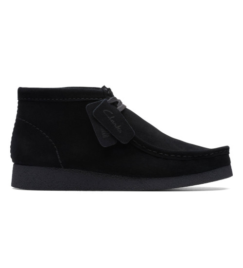 Clarks Botines De Piel Wallabeeevo BT Negro