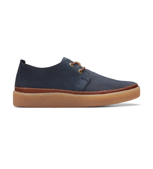 Clarks Zapatos De Piel Clarkwood Low Marino