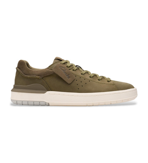 Clarks Zapatillas De Piel COURTLITE2 Run Verde