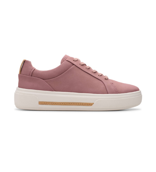 Clarks Zapatillas De Piel Hollyhock Walk Rosa