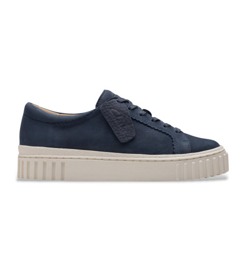 Clarks Zapatillas De Piel Mayhill Walk Marino