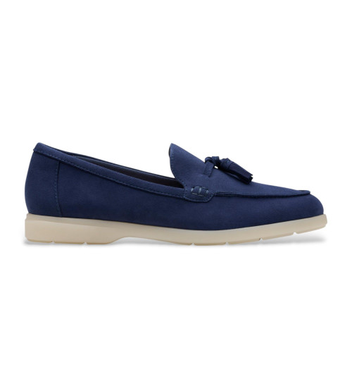 Clarks Mocasines De Piel Narini Edge Marino