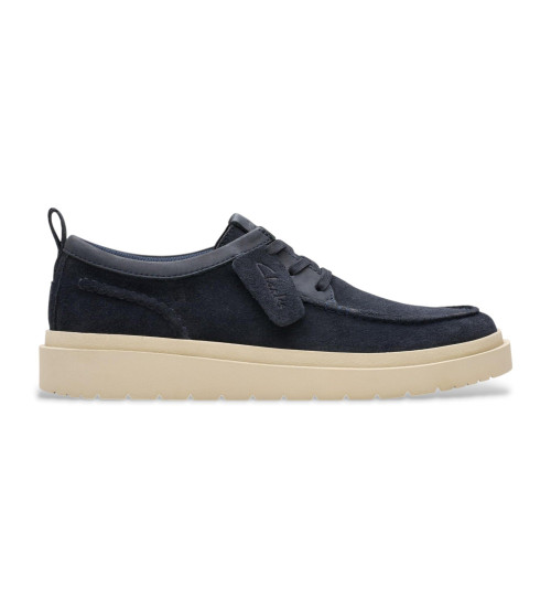 Clarks Zapatos De Piel Polden Moc Marino