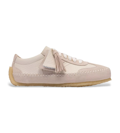 Clarks Zapatillas De Ante Tor Low Beige
